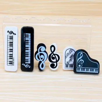 

100 set 2019 New Fashion Music Style Stationery Mini Style Music Eraser Music Gift for 3 style Per set