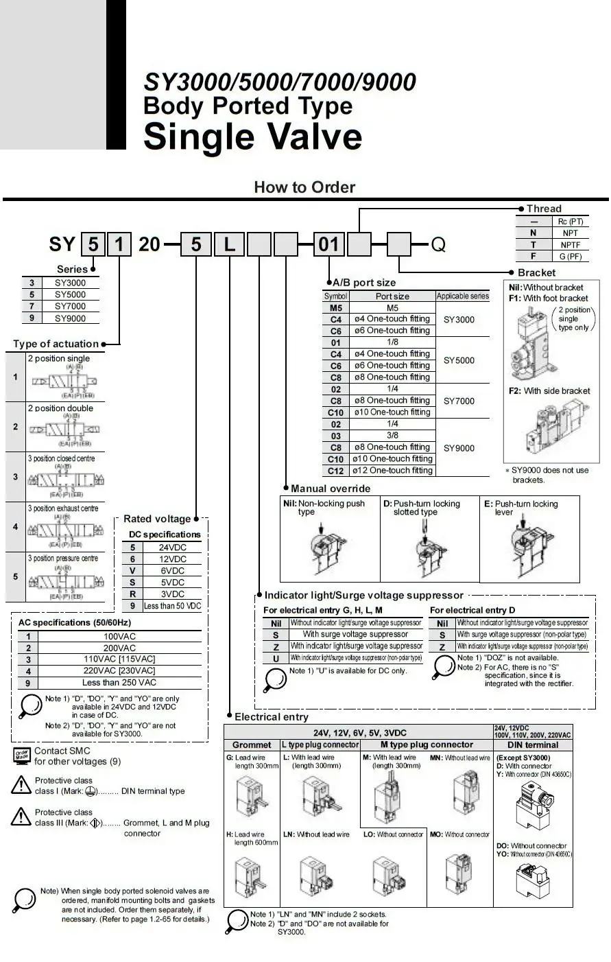 Pneumático Válvula Solenóide Sy5120 Sy5120 3lze 01 Sy5120 4lze 01 Sy5120 5lze 01 Sy5120 6lze 01 Sy5120 3mzd 01 Sy5120 3mzd 01 2 Cheap Peças pneumáticas