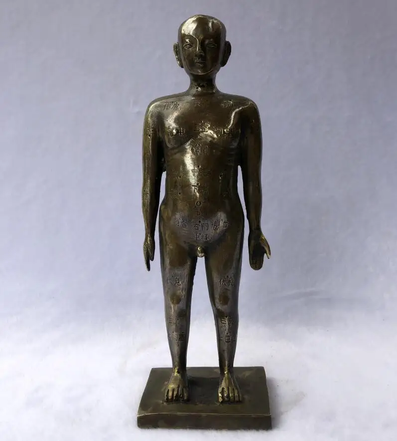 

Pure copper acupuncture human body model medical meridian acupuncture point person clinic decoration home decoration
