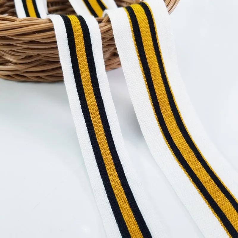 2 размера один метр Желтый цвет ткань клейкие ленты для одежды сумки обувь Вышивание тесьма DIY полоса ленты украшает искусств