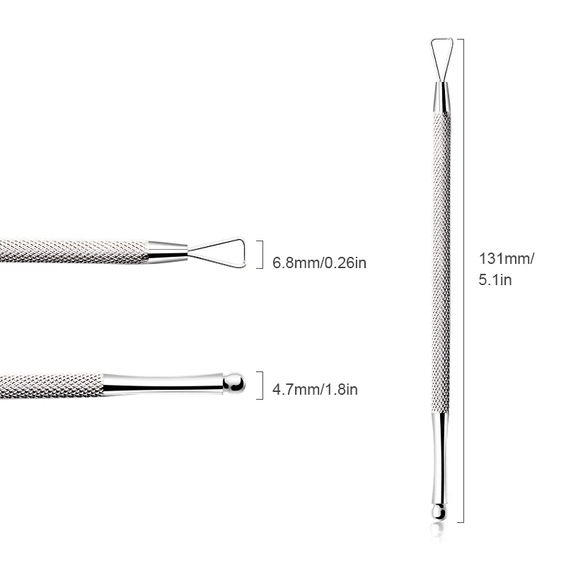 Нержавеющая сталь кутикулы толкатель для ногтей Nail Треугольники кутикулы толкатель для очистки фруктов и овощей лак для ногтей для удаления кутикул на ногах инструменты для ногтей