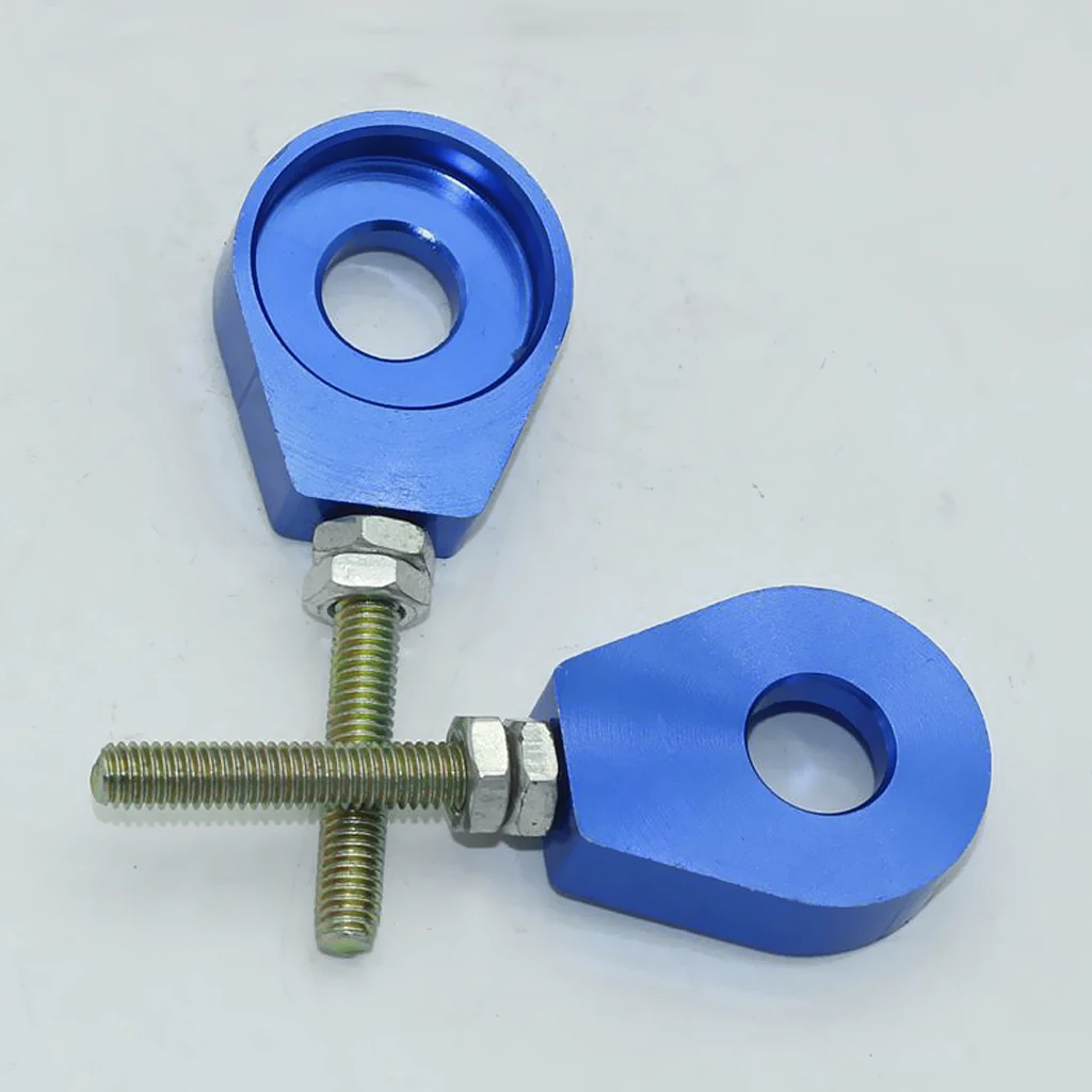 New 12mm Chain Adjuster Tensioner For Pit Dirt Bike CRF50 Thumpstar ATV Blue 15mm Chain Adjuster Tensioner Block