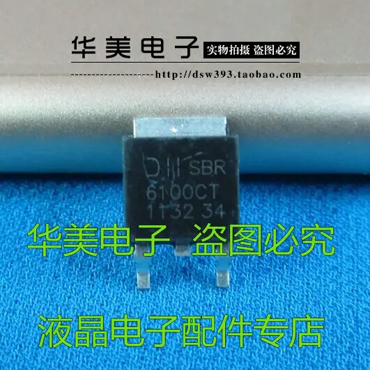 SBR6100CT 6100CT натуральная ЖК дисплей SMD трубки к 252|Производительность чипов| |