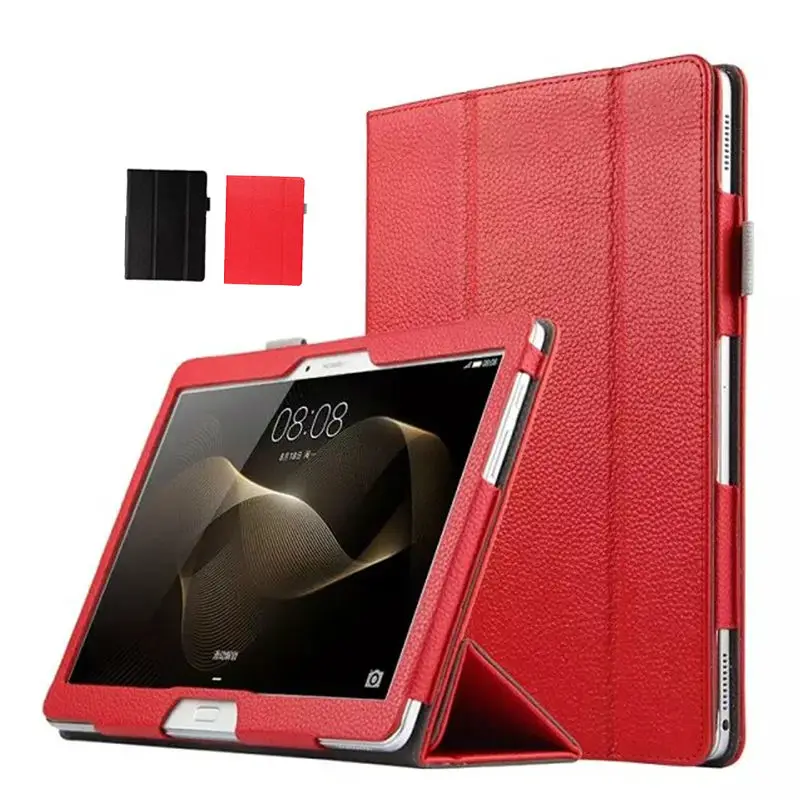 

MediaPad M2 10.0 A01L A01W Real Leather Tablet Case Cover 10.1'' Smart Fundas Stand For Huawei MediaPad M2 10.0 A01L A01W Shell