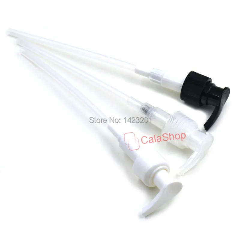 

10 Pcs/ Lot Plastic 134mm Dispenser Pump Empty Bottle Replacement Top Threaded Jar Lotion Soap Bottle Shampoo Bottle