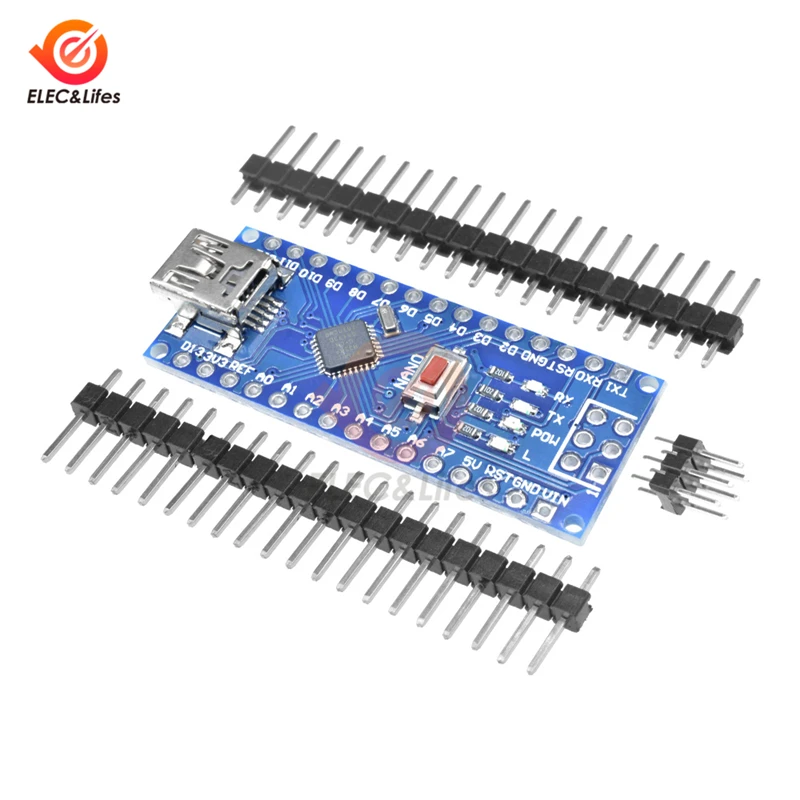 Nano V3.0 3,0 мини-usb драйвер ATmega328 ATmega328P 5 в плата микроконтроллера CH340 для Arduino Замена FT232RL с usb-кабелем