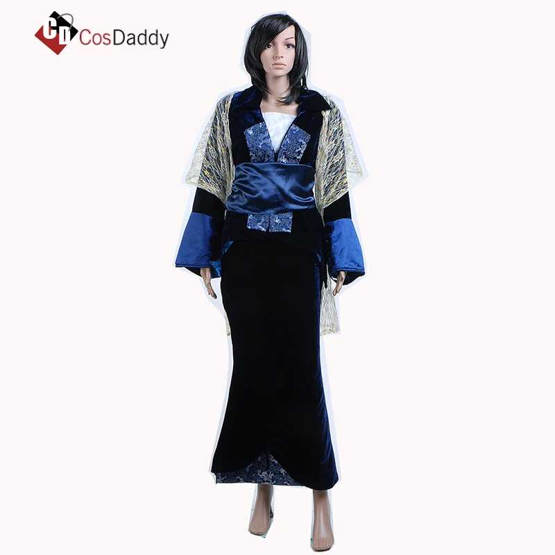 

RMS Titanic Cosplay Costume Rose Dewitt Bukater Blue Dress CosDaddy
