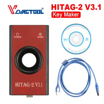 2018 Car Styling Auto Key Makers Hitag2 V3.1 Auto Keys Programming HiTag 2 V3.1 KEY Programmer Tool immo, remote, read PIN, VIN - Category 🛒 Automobiles & Motorcycles