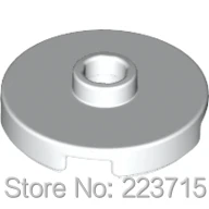 

*plate 2x2 round with 1 stud* DIY enlighten block brick part No. 18674, Compatible With Other Assembles Particles