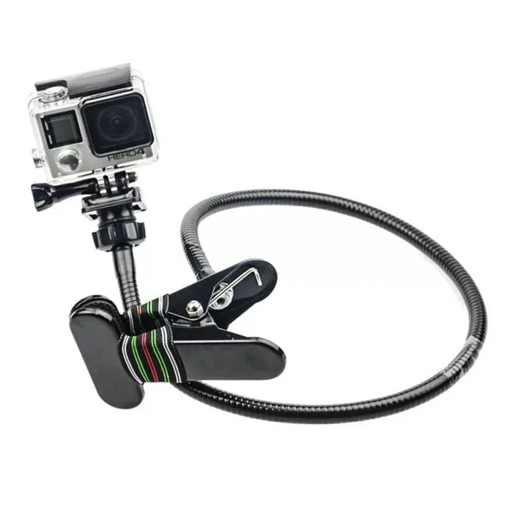 Змеиный зажим держатель Подставка Кронштейн изгиб для gopro hero7 6 5 4 3+ 3 2 1 xiaoyi для sjam 360 градусов регулируемый