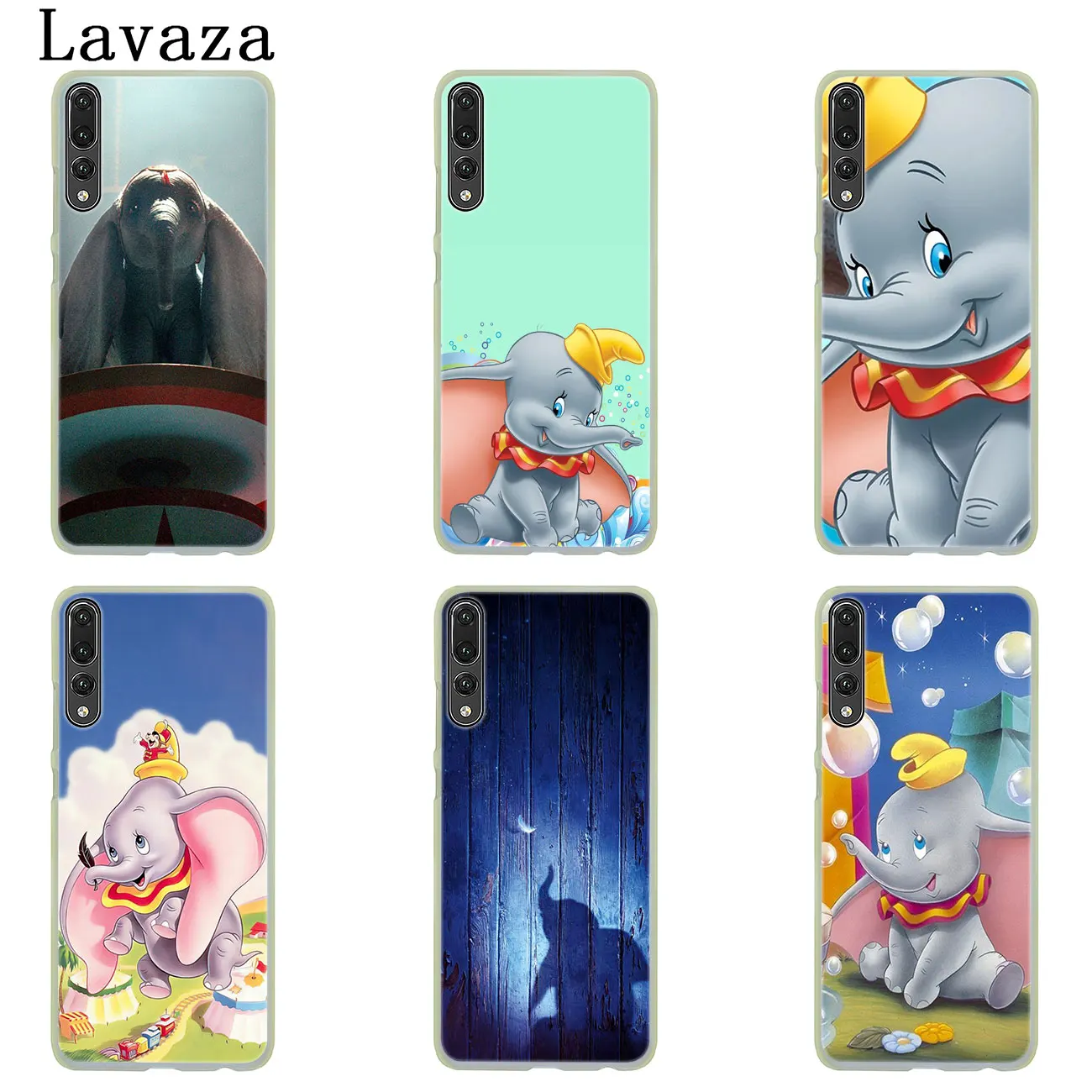 Твердый чехол для телефона Lavaza Dumbo elephant Huawei P30 P20 P10 P9 Plus P8 Lite Mini 2017 2016 2015 P smart Z