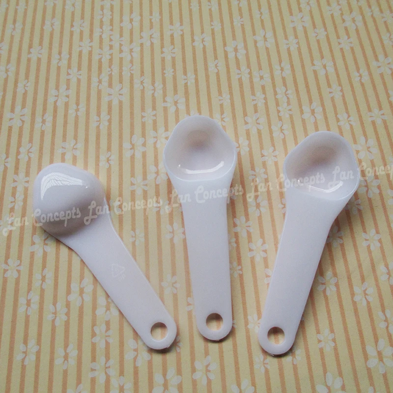 1.2g 2.5ml  plastic measuring scoop small pp spoon 2