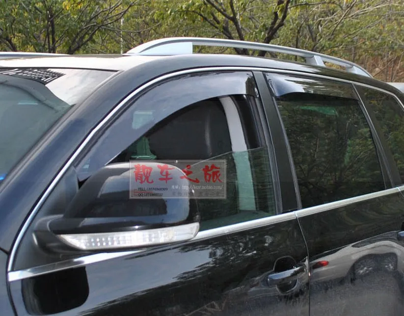 High Quality For VW Touareg 2011 2012 2013 2014 Window Visor Deflector Sun Rain Guard Shield