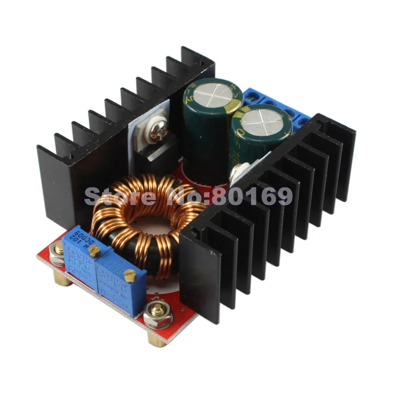 Dc-dc модуль увеличения мощности 10-32 В до 12 В-35 в 150 Вт постоянный ток постоянный-светодиодный регулятор напряжения зарядка преобразователь питания