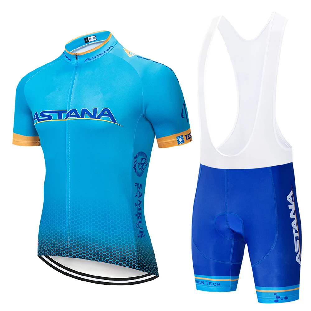 Команда Астана белая одежда для велоспорта Джерси Ropa мужские летние профессиональные майки для велоспорта гелевые велосипедные шорты
