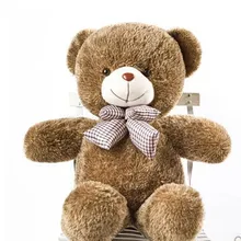 Чучело 60 см коричневый галстук плюшевый мишка плюшевая игрушка подарок, мягкая кукла w1695