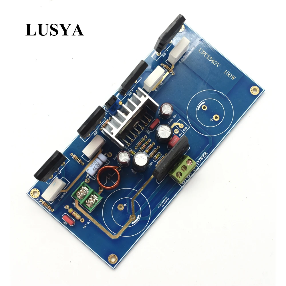 Моно усилитель мощности Lusya UPC1342V 2SC5200 2SA1942 Hi Fi 220 Вт двойная плата переменного тока
