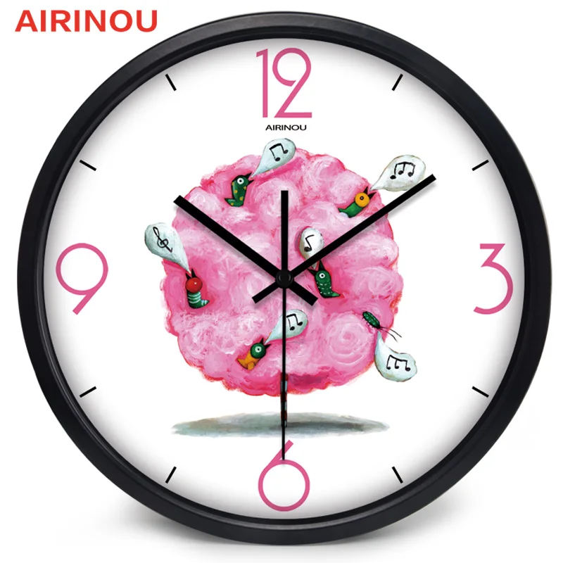 Музыкальный инструмент Airinou 3 размера играющий на пианино гитара настенные часы