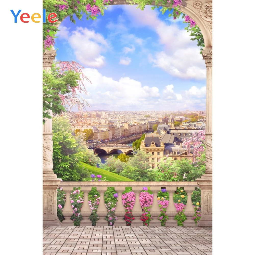 

Yeele Photocall Castle Flower Wonderland Room Decor Photography Backdrops Personalized Photographic Backgrounds For Photo Studio