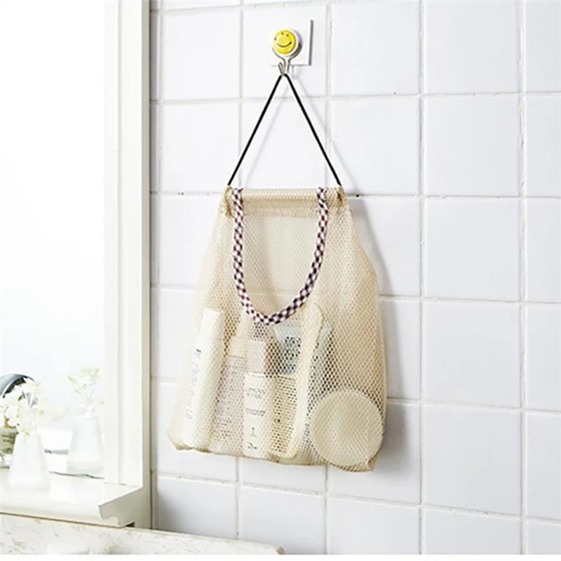 2018  Kitchen Fruit And Vegetable Storage Bag Mesh  Storage Bag04