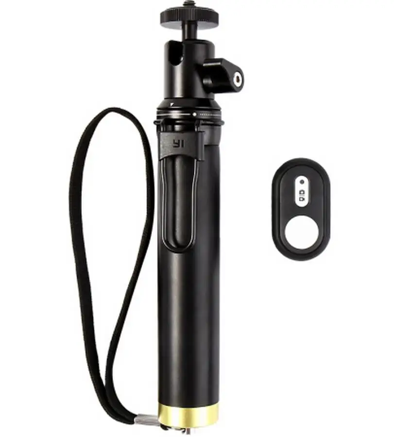 Clownfish Bluetooth Remote Control Monopod Tripod Handheld Selfie Stick For Xiaomi YI1/2 4k Action Camera