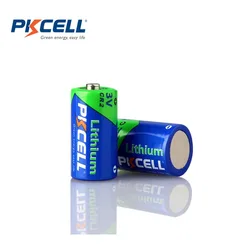 

2Pcs/lot PKCELL 850MAH CR2 Battery 3V CR15266 Li-Lon Lithium Batteries for Range Finder,Cameras,Laser pointer,Vision Vamera