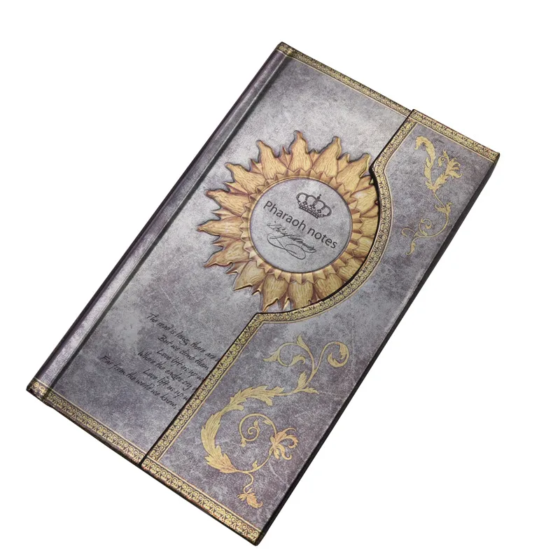 Заказная почта 1 шт. таинственный Ретро магнитная пряжка волшебный блокнот дневник Европейский блокнот страница 192, размер 11,1*19,2 см