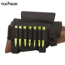 Tourbon Tactical Universal Cheek Rest Riser Pad Buttstock Rifle Cartridges Ammo Shells Holder Shooting Hunting Gun Accessorries tourbon hunting comb cheek rest raiser kit buttstock gun non slip cover neoprene waterproof