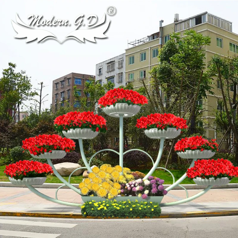 

Декоративные цветочные горшки в европейском стиле для сада, украшения цветочного горшка