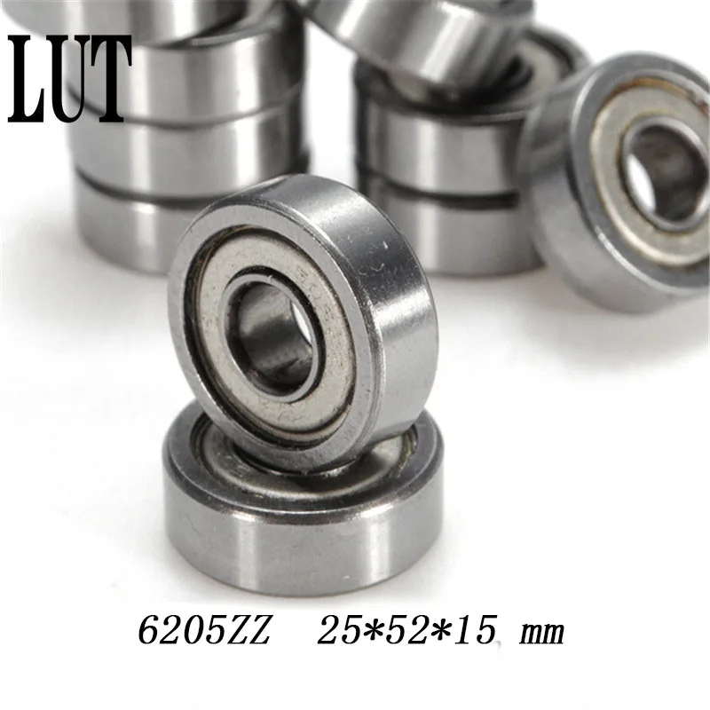 2 шт./лот высокое качество ABEC 5 6205ZZ 6205z 6205 ZZ 25x52x15 мм Мини шарикоподшипник