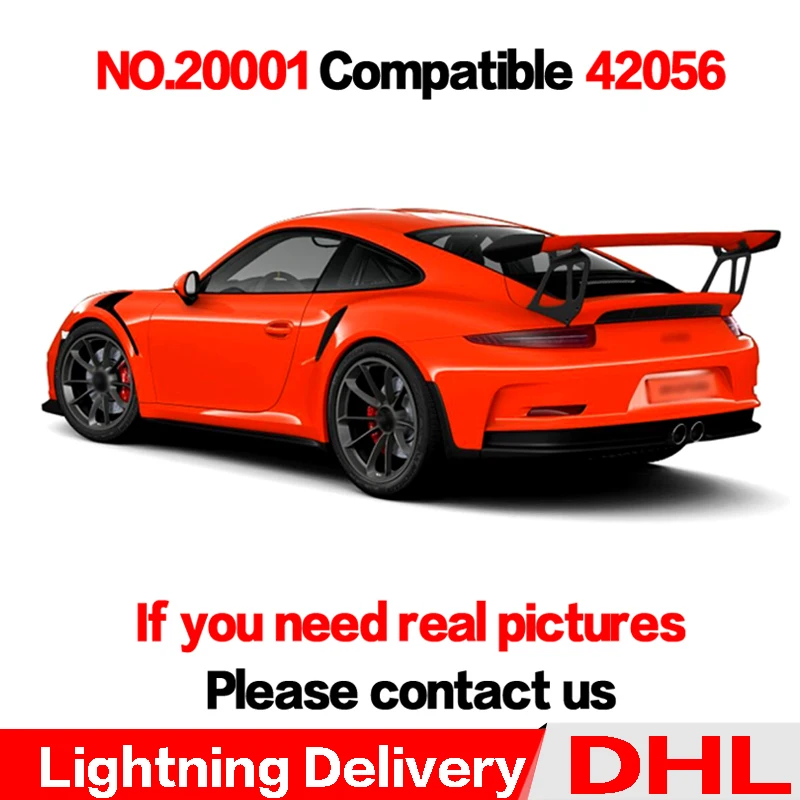 

LP 20001 2704 Pcs Technic Kits the sports car model Building Blocks legoedingly 42056 education toys for children