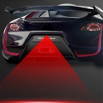 

Car Styling Tail Laser Fog Lamp Safety Warning Lights For Hyundai Tucson Veloster Santa Fe Veracruz Mistra Rohens AZERA Avante