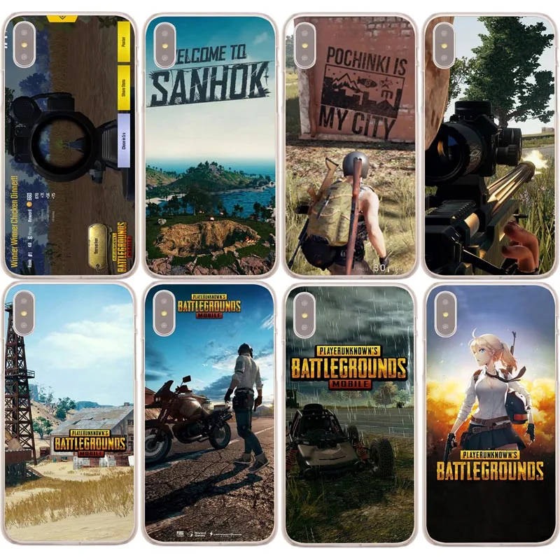 

Hot Game PUBG Winner chicken Dinner soft silicon Case For iPhone 5s SE 8 Plus X Funda Coque Cover For iPhone 6 6S 7 Plus Case