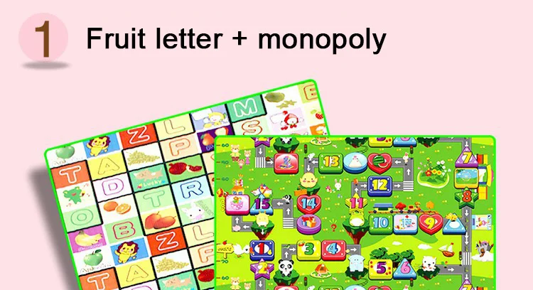 Baby Play Mat for Kids 200cm X180cm X0.5Cm Developing Mat Puzzle Baby Activity Mat Child Carpet Crawling Foam Play Mats for Kids (14)