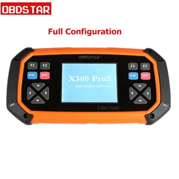 

OBDSTAR X300 PRO3 Key Master (Full package configuration) OBDII X300 Pro3 Key Programmer Odometer Correction Tool EEPROM/PIC