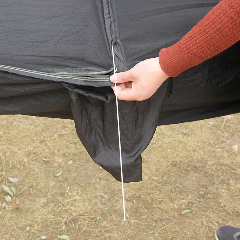 2 person Multiuse Portable Hammock Camping Survivor Hammock with Mosquito Net Stuff Sack Swing hamac Bed Tent Use Furniture 2 person Multiuse Portable Hammock Camping Survivor Hammock with Mosquito Net Stuff Sack Swing hamac Bed Tent Use Furniture