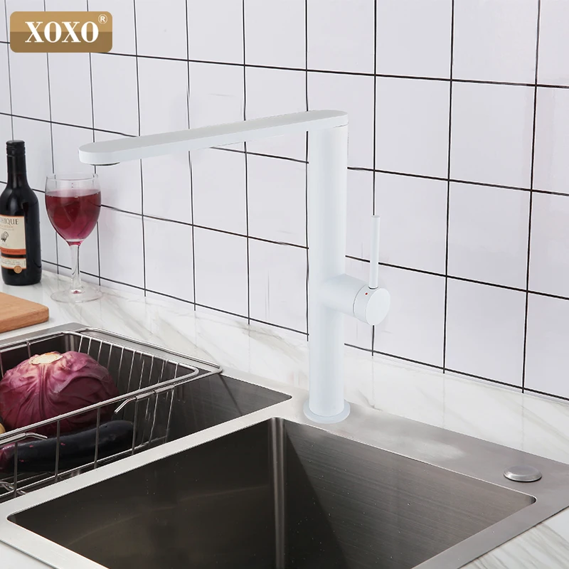  XOXO Modern Style Kitchen Faucet Cold and Hot Water Torneira Cozinha Single Handle 360 Degree Rotat - 33048042416