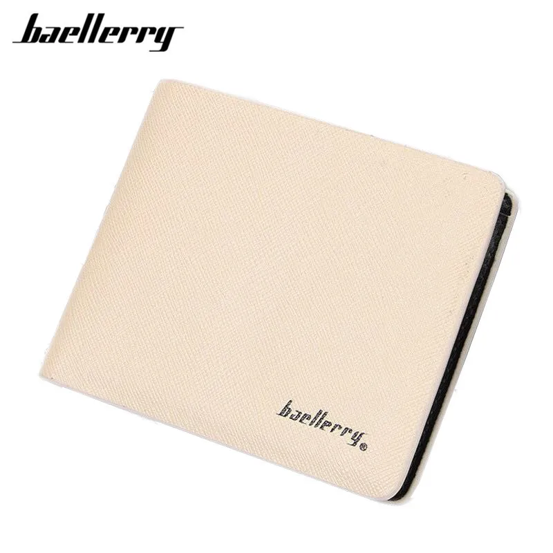 

Baellerry Top High Quality Men Wallets And Purses Man Leather Wallet Pocket Coin Purse Solid Men's Carteras portafoglio uomo