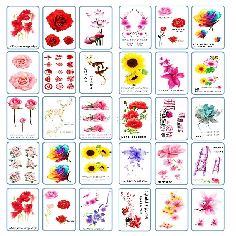 30 ورقة/الكثير خاص الأصلي للماء المؤقتة الوشم ملصقات للبالغين الاطفال الجسم الفن وهمية الوشم النساء تاتو الجملة 30 ورقة/الكثير خاص الأصلي للماء المؤقتة الوشم ملصقات للبالغين الاطفال الجسم الفن وهمية الوشم النساء تاتو الجملة