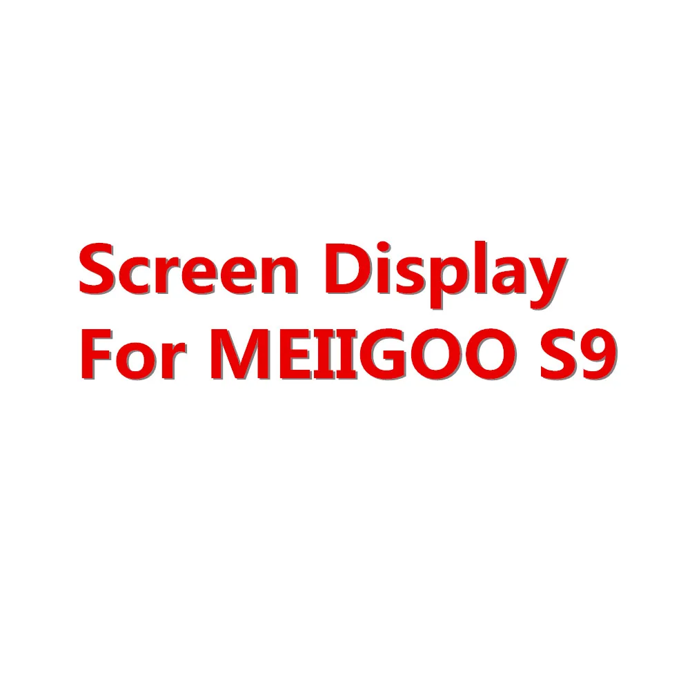 

The Screen display TP+LCD display for MEIIGOO S9