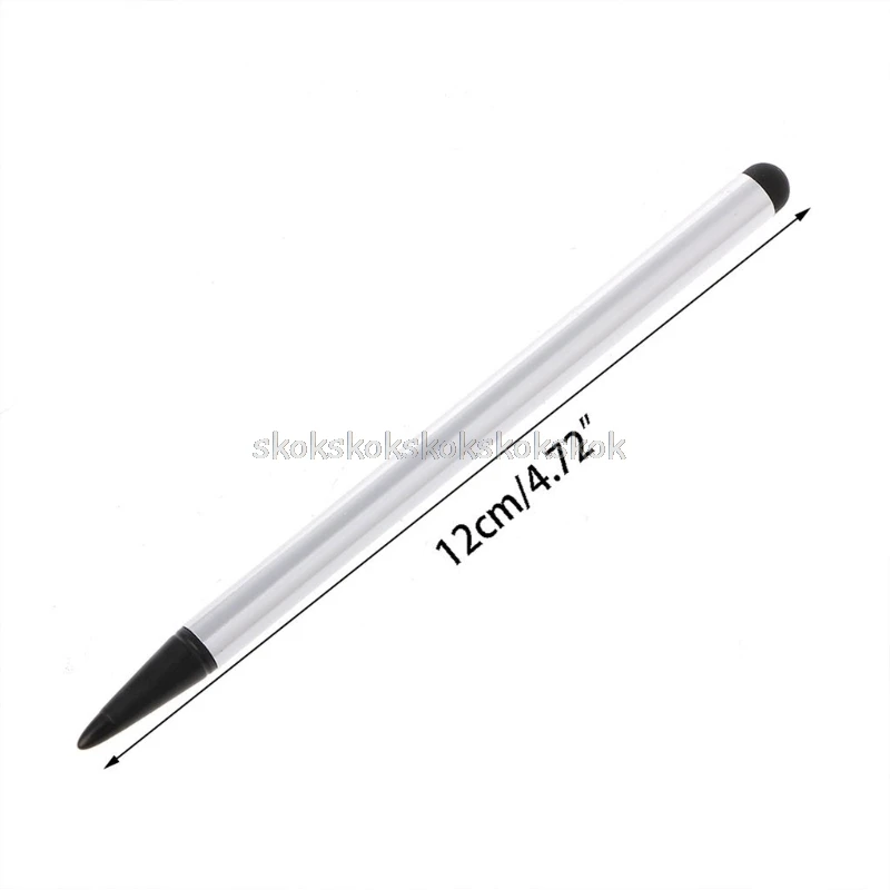 

2-In-1 Capacitive & Resistive Touch Screen Stylus Pen For iPhone iPad Tablet Phone O26 dropship