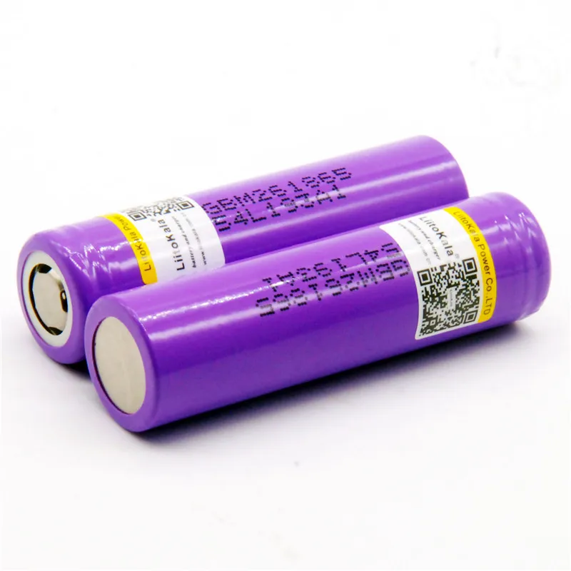 Liitokala для M26 литий-ионная аккумуляторная батарея 18650 2600 mAh 10A источник питания безопасный для Ecig/scoo - Цвет: 2 battery