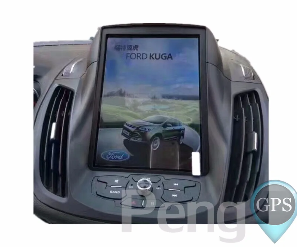 Android 7,1 Автомагнитола для Ford Kuga 2013 gps-навигация, dvd-плеер Tesla вертикальный ips экран 2G+ 64G головное устройство