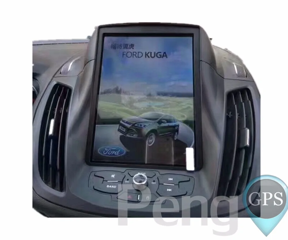 Perfect Android 7.1 Car Radio for Ford Kuga 2013 2014 2015 2016 2017 GPS Navigation DVD Player Tesla Vertical IPS Screen 2G+64G Headunit 1