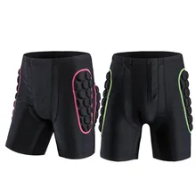 Мужские и женские шорты с защитой от бедра и ягодиц, шорты для защиты бедер, шорты для сноубординга, катания на лыжах, верховой езды