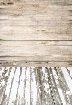 

HUAYI Vintage Wooden Floor Backdrop Art Fabric Photography Prop Studio Newborn Background XT-5627