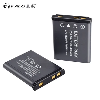 

PALO 2pcs 1800mAh EN-EL-10/LI-40B/42B Li-ion digital Camera Battery 3.7V LI-ION For Nikon S220 S225 S3000 S5100 S4000 S520 etc.