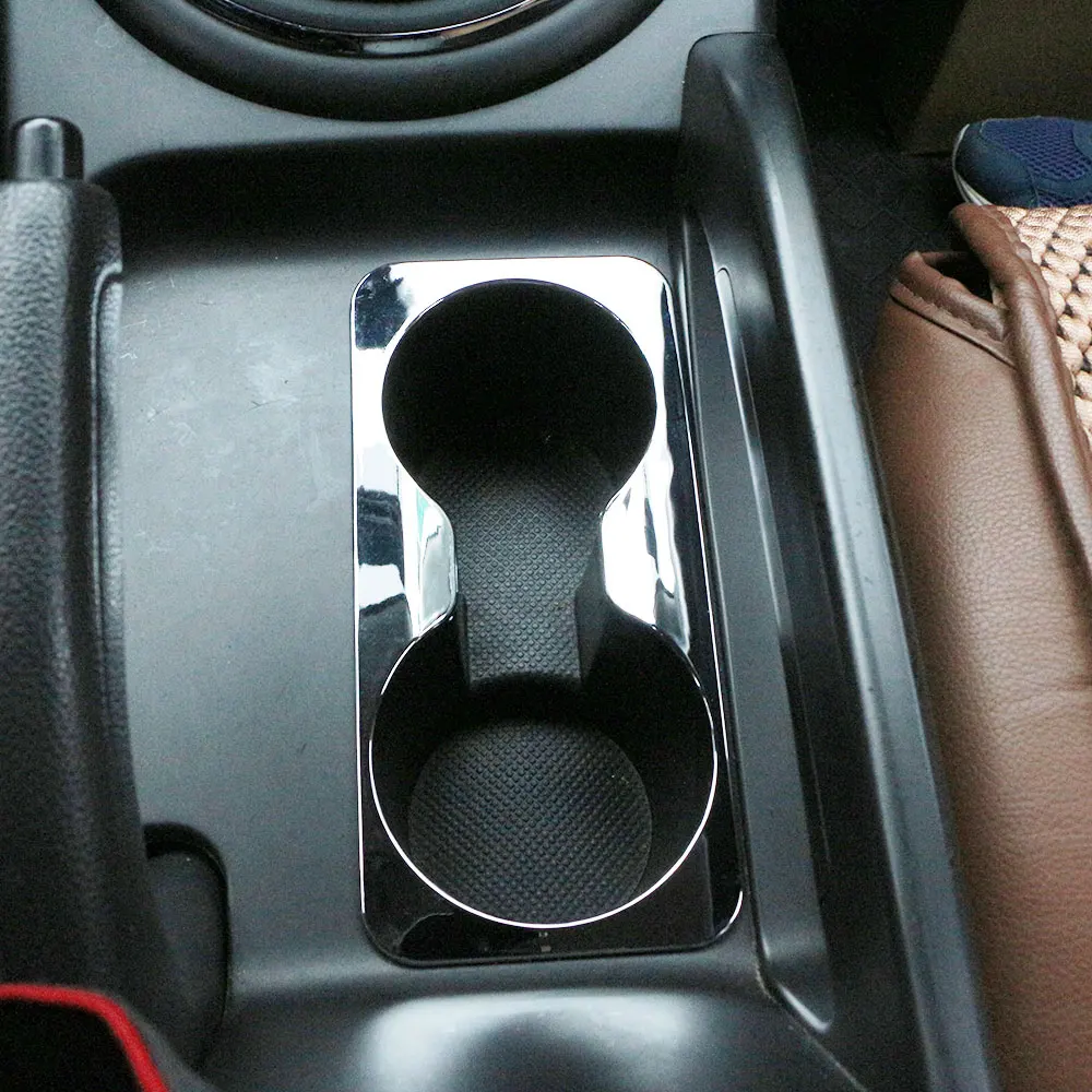 Carmilla ABS Chrome спереди сзади стакана воды декоративное покрытие стикеры чехол для Kia Sportage R 2012 2013 интимные аксессуары