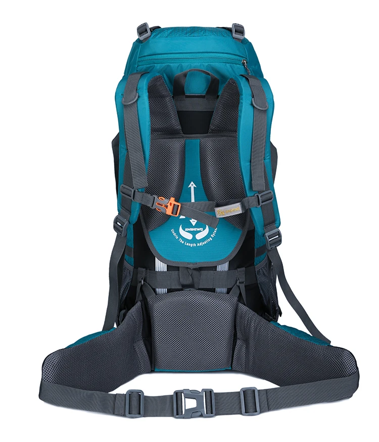 60л наружная сумка нейлоновый водонепроницаемый походный рюкзак альпинистский алюминиевый сплав кронштейн сумка альпинистские рюкзаки