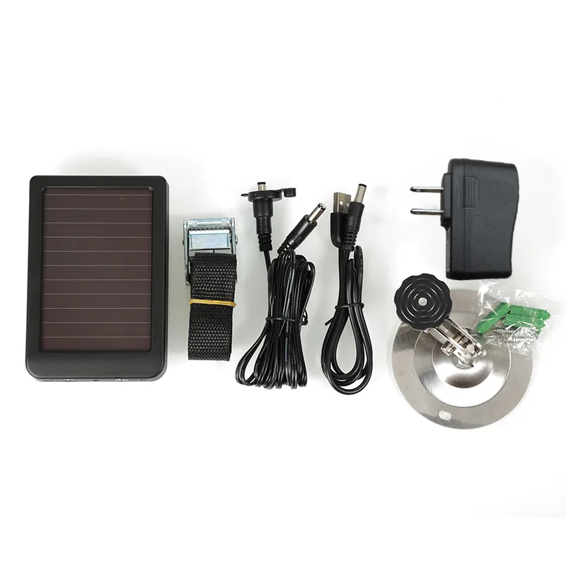 

For HC300 HC550 HC700 Series Hunting Camera 1500mAH Solar Panel Power Bank Portable Charger Battery Pack IP54 9V Output